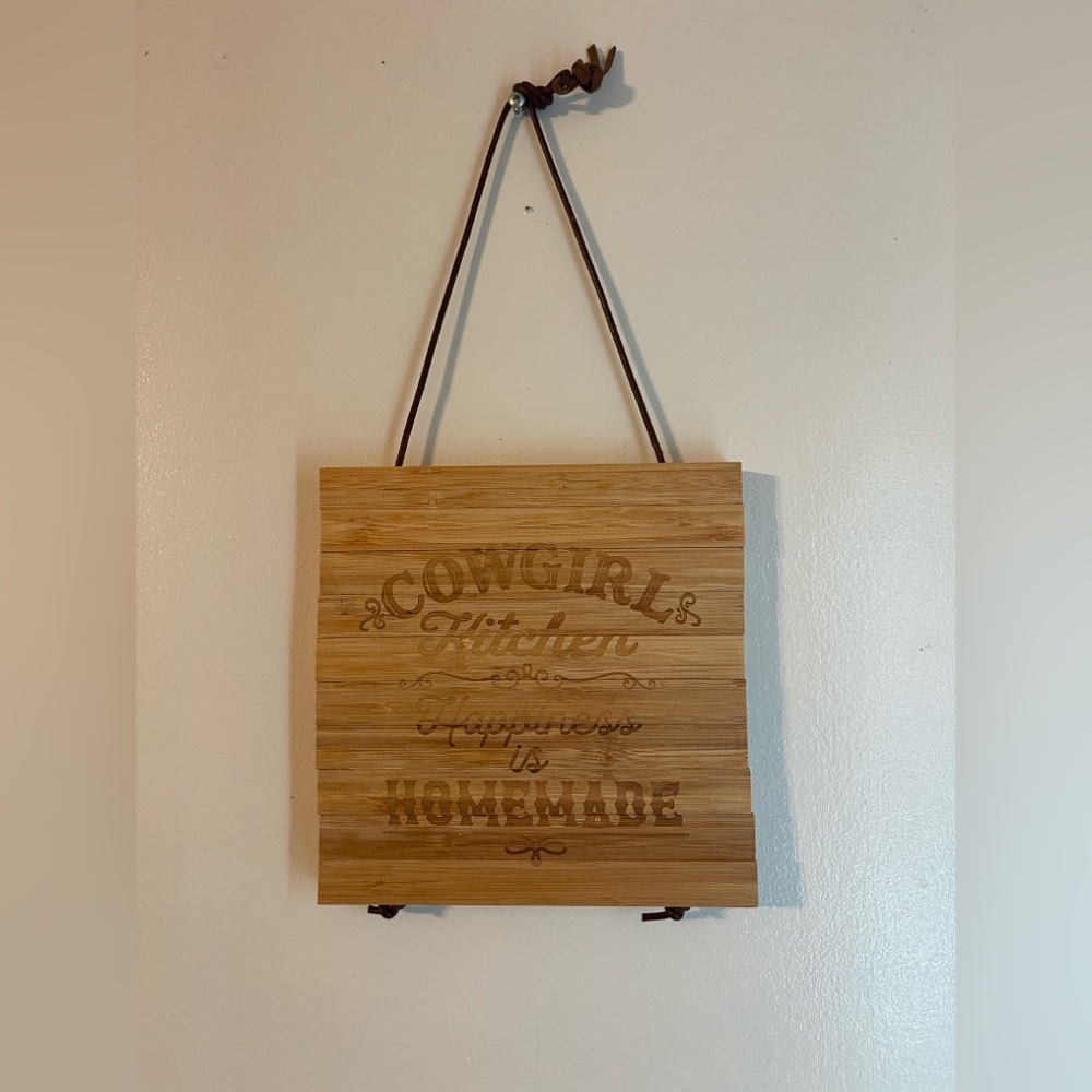 Cowgirl Kitchen Wall Decor